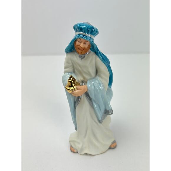 Hallmark Keepsake Balthasar The Magi 1999 Blessed Nativity Porcelain Ornament - Picture 2 of 7